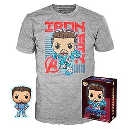 POP! Tees Avengers End Game Iron Man Talla L