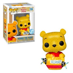 Funko Pop! Disney: Winnie The Pooh con Honeypot *Diamond Glitter* (Hot Topic Exclusive)