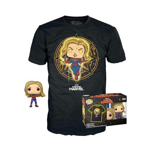 Funko Pop! &amp; tee: Marvel - Captain Marvel - Extra Large