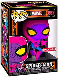 Funko Pop! Marvel: Blacklight Spider-Man Vinyl Figura Exclusive Black Light Edition Spiderman