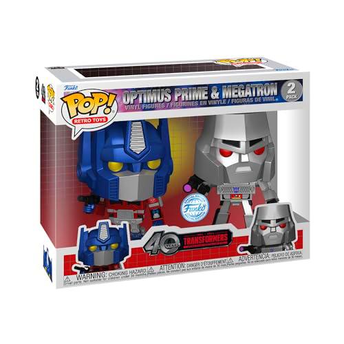 Funko Pop! Retro Toys: Transformers - Optimus Prime/Megatron 2 Pack