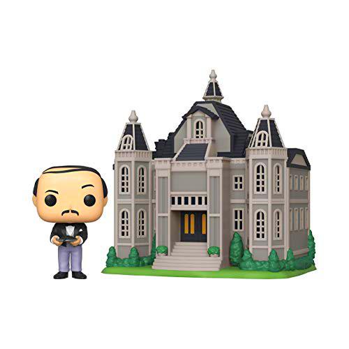 Funko- Pop Town: Batman 80th-Wayne Manor w/Alfred Collectible Toy