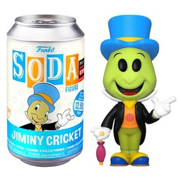 Funko Soda Vinyl: Disney - Jiminy Cricket Sealed Can with Chance at Chase (edición limitada 2024 Entertainment Expo Shared Exclusive)