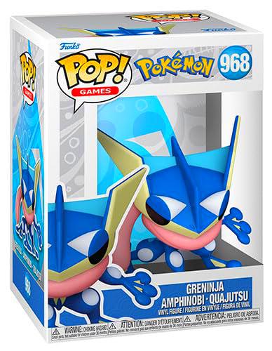 Funko Pop! Games: Pokemon - Greninja - Figura de Vinilo Coleccionable