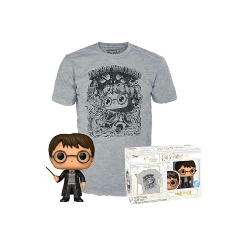 Loungefly Pop! &amp; tee: HP - Harry Potter - Rebaño - Camiseta con Figuras Miniaturas Coleccionables