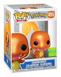 Funko Pop! Pokemon Charmander (Metallic) SDCC Shared Exclusive w/ Sticker 2022