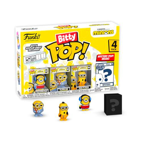 Funko Bitty Pop! Minions - Roller Skating Stuart 4PK