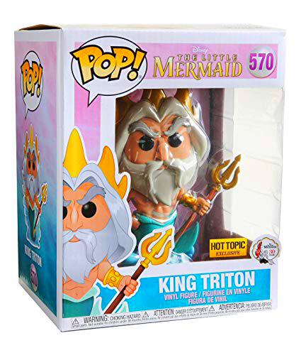 Funko Pop! Disney The Little Mermaid King Triton 6&quot; Exclusive #570