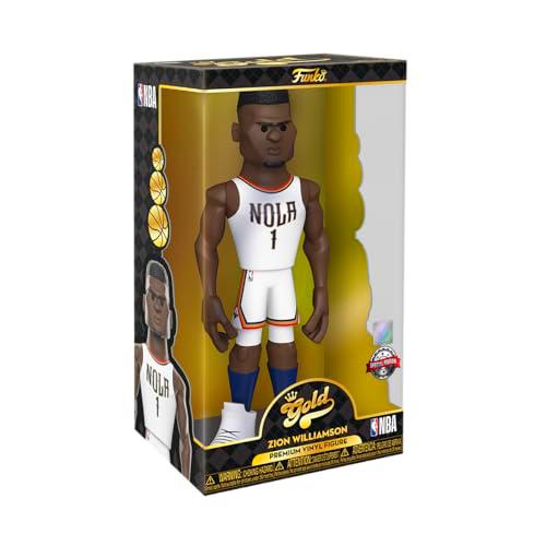 Funko Gold 12&quot; NBA: Pelicans-Zion Williamson - (Home Uni)