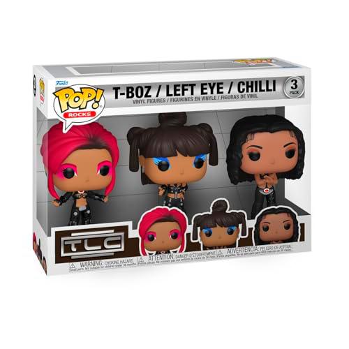 Funko Pop! Rocks: TLC - Lisa Left Eye Lopes - Scrubs 3PK