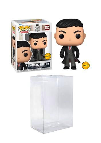 Funko Pop! TV: Peaky Blinders - Thomas Shelby (Chase) incluido con un protector de ático de Byron