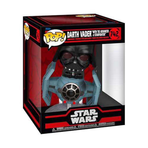 Funko Pop! Rides Deluxe: Star Wars Darkside - Tie Advanced X1 with Darth Vader