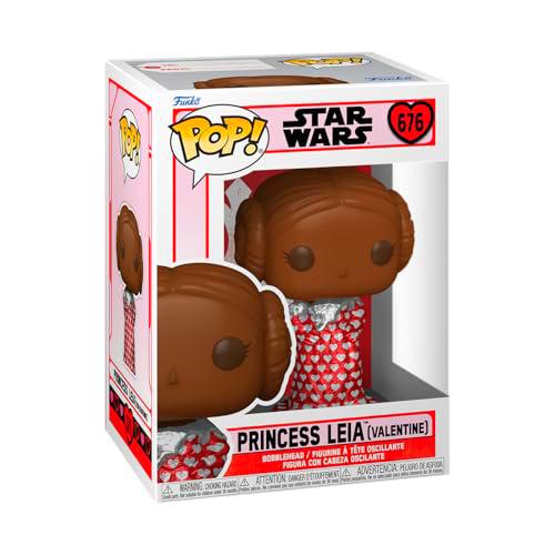 Funko Pop! Star Wars: Leia Organa - (Val Choc) - Figuras Miniaturas Coleccionables para Exhibición