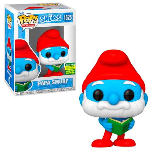 Funko Pop! TV: Smurfs - Papa Smurf - Nº. 1525 - Figura de Vinilo Coleccionable