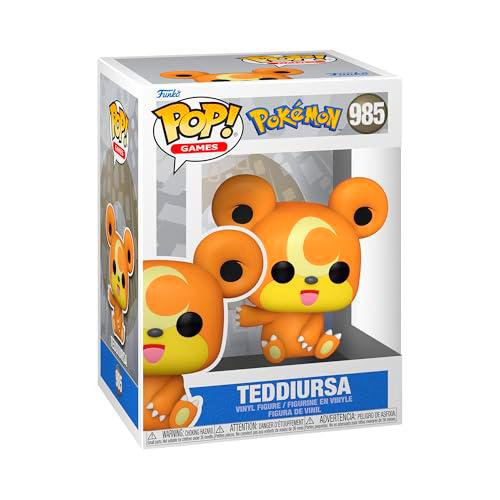 Funko Pop! Games: Pokemon - Teddiursa - Figura de Vinilo Coleccionable