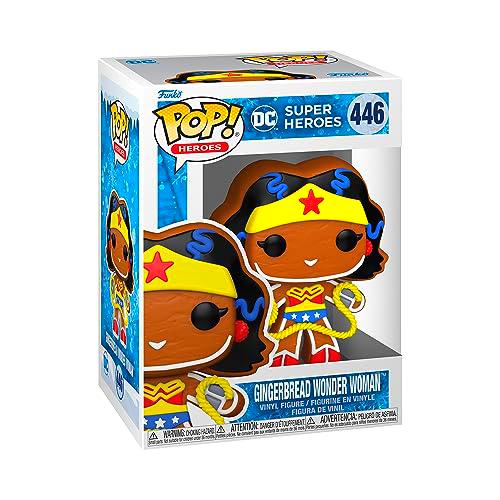 Funko Pop! Heroes: DC Holiday - Wonder Woman - WW - Galleta de Jengibre