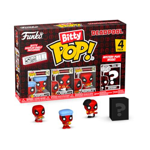 Funko Bitty Pop! Deadpool (Bathtime), Bitty Pop! Deadpool (Flamenco)