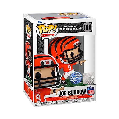 Funko POP! NFL: Bengals - Joe Burrow - Figuras Miniaturas Coleccionables Para Exhibición