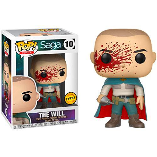 Funko The Will (Chase Exclusive): Saga x POP! Comics Vinyl Figure &amp; 1 POP! Compatible PET Plastic Graphical Protector Bundle [#010 / 27417