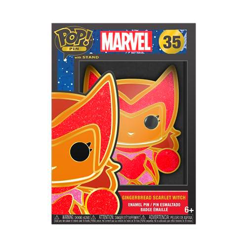 Funko Pop! Large Enamel Pin MARVEL: GINGERBREAD - Scarlet Witch