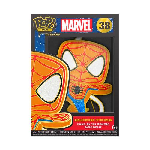 Funko Pop! Large Enamel Pin MARVEL: GINGERBREAD - Spider-Man