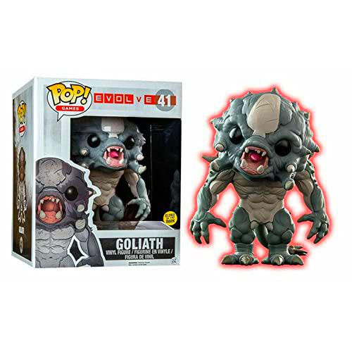 Funko - Figurine Evolve - Goliath Oversized Glow In The Dark Exclu Pop 15cm