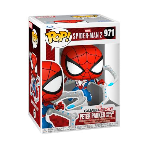 Funko Pop! Games: Spider-Man 2- Peter Parker Suit - Spider-Man 2 Video Game