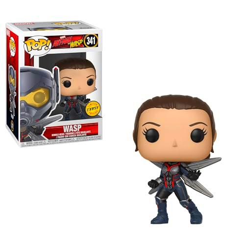 POP Marvel: Ant-Man and The Wasp: Quantumania - Wasp Edición Limitada Chase Funko Figura de vinilo (incluye caja protectora compatible)