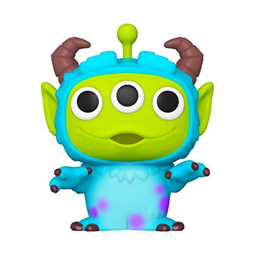 Funko- Pop Disney: Pixar-Alien as Sulley Anniversary Figura Coleccionable