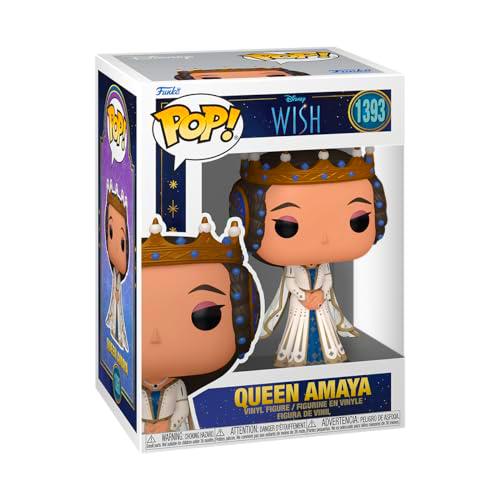 Funko Pop! Vinyl: Disney Wish - Queen Amaya - Figura de Vinilo Coleccionable