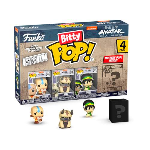 Funko Bitty Pop! Avatar: TLA - Aang 4PK - Aang with Momo