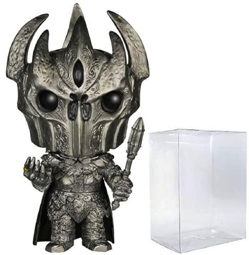 POP Señor de los Anillos - Figura de vinilo de Sauron Funko Pop! (incluye funda protectora compatible con caja pop)