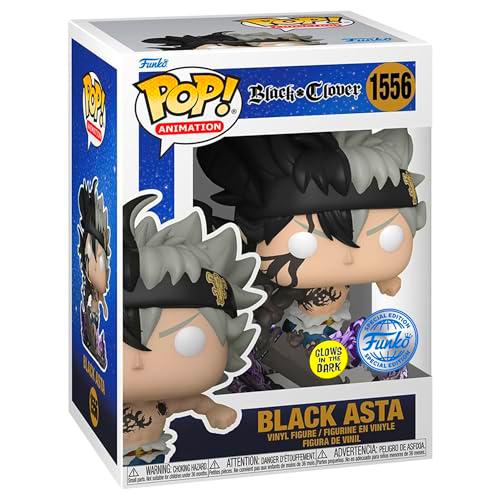 ¡Pop! Black Clover 1556 Black Asta Glows in The Dark Special Edition