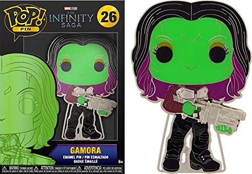 Loungefly POP! Pin De Esmalte De Esmalte Grande MARVEL INFINITY SAGA: GAMORA CHASE GROUP