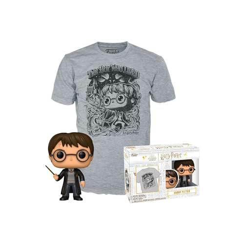 Loungefly Pop! &amp; tee: HP - Harry Potter - Rebaño - Camiseta con Figuras Miniaturas Coleccionables