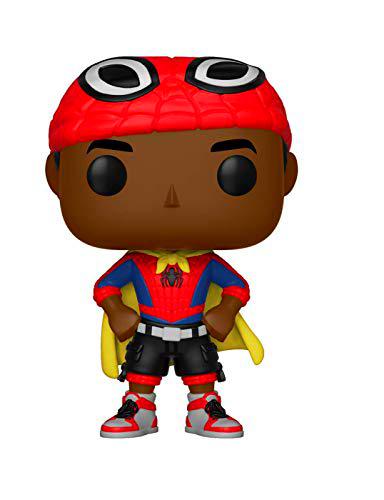 Funko 33976 POP Bobble: Marvel: Spider-Man: Into the Spider-Verse: Miles w/ Cape