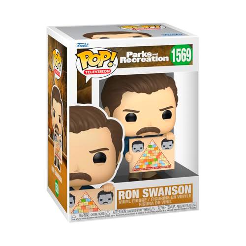 Funko Pop! TV: P&amp;R 15th - Ron - Leslie Knope - Parks and Recreation