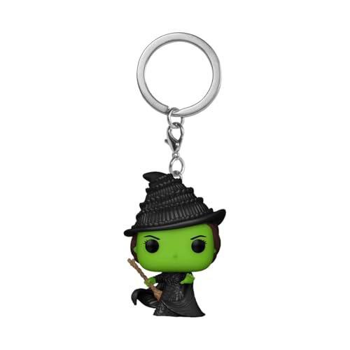 Funko Pop! Keychain: Wicked - Elphaba - Minifigura de Vinilo Coleccionable Llavero Original