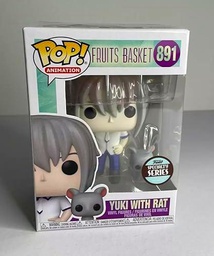 Popsplanet Funko Pop! Fruits Basket - Animation - Yuki with Rat Exclusive to Specialty Series #891