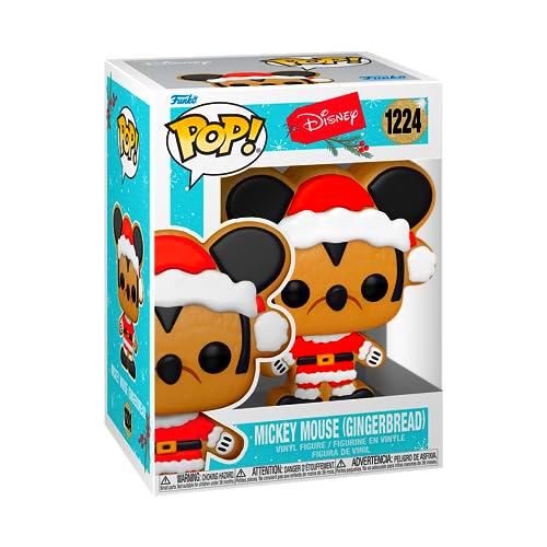 Funko Pop! Disney: Holiday - Santa Mickey Mouse - Galleta de Jengibre