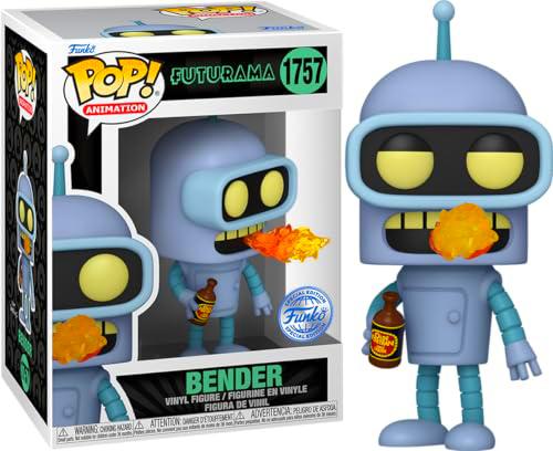 Funko Pop! TV: Futurama - Bender - 1/6 de Probabilidades de Obtener la RARA Variante Chase