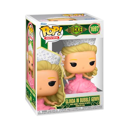 Funko Pop! Movies: Wicked - Glinda in Bubble Gown - Figura de Vinilo Coleccionable