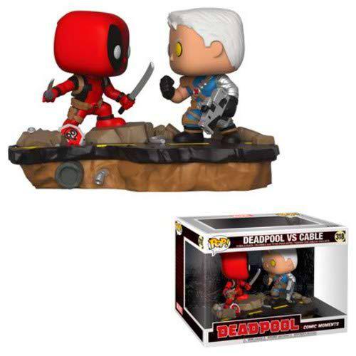 Funko 30972 POP Bobble 2-Pack: Marvel: Movie Moments: Deadpool Vs Cable