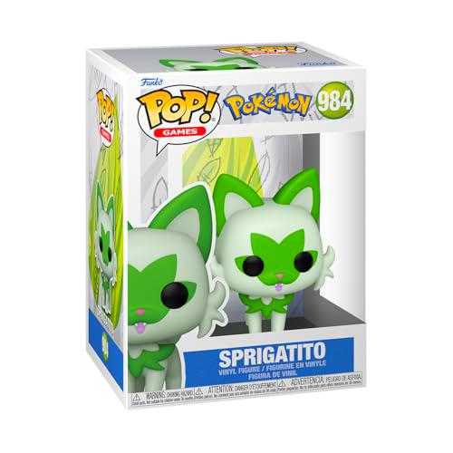 Funko Pop! Games: Pokemon - Sprigatito - Figura de Vinilo Coleccionable