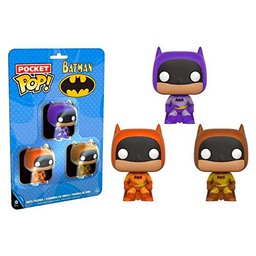 DC Comics Pocket POP! Vinyl Figure 3-Pack 75th Anniversary Set B 4 cm Funko Mini