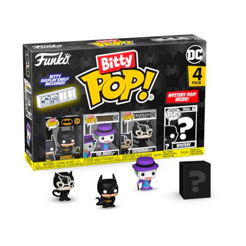 Funko Bitty Pop! Batman 85th - Batman 4PK Y una Minifigura Misteriosa Sorpresa