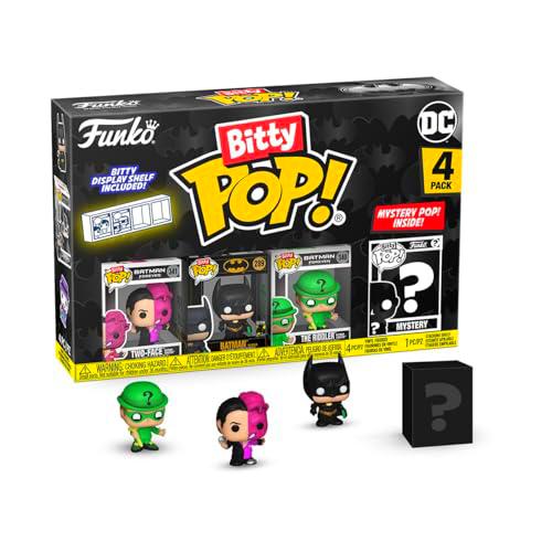 Funko Bitty Pop! Batman 85th - Two Face 4PK Y una Minifigura Misteriosa Sorpresa