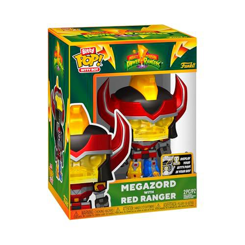 Funko Bitty Bots: Power Rangers - ¡Megazord con Ranger Rojo! ¡Bitty Pop!