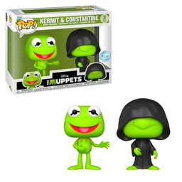 Funko Pop! Vinilo: Disney's The Muppets - Kermit &amp; Constantine