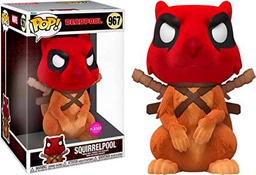 Pop! Deadpool 967 - Squirrelpool Flocked Super Sized